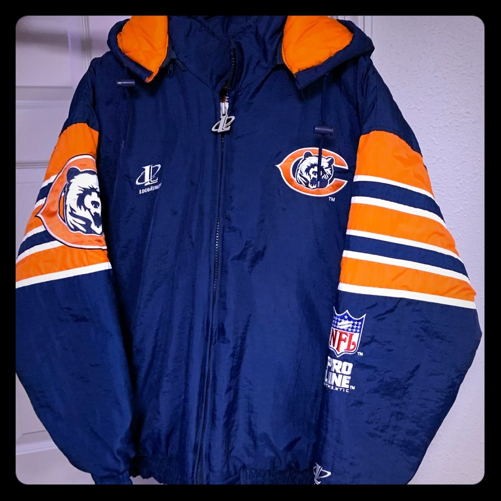 VINTAGE Chicago Bears Coat.